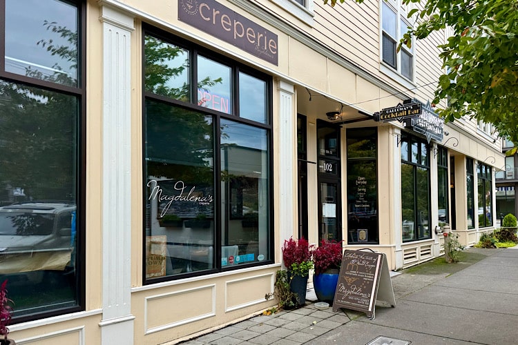 Crepe Cafe Exterior